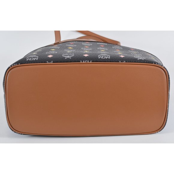 New MCM $760 LIZ Rainbow Spectrum Visetos Purse Tote Shopper W/Zip Pouch - Picture 7 of 11